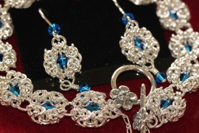 Romanov Bracelet and Earring Set
