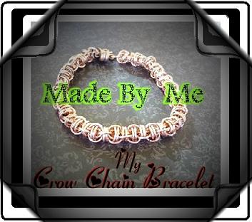 Crow Chain Bracelet