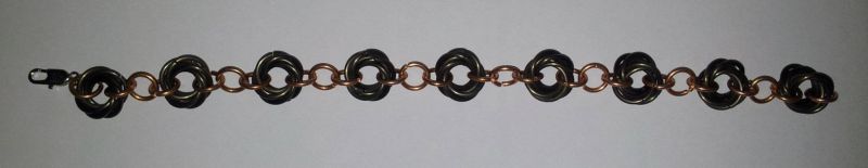 Flowers-Wristchain with Copper