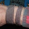 Two GSG-x Stretchy Claspless Bracelets